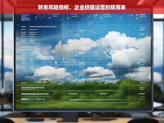 企业财务风险指标，稳健运营的晴雨表