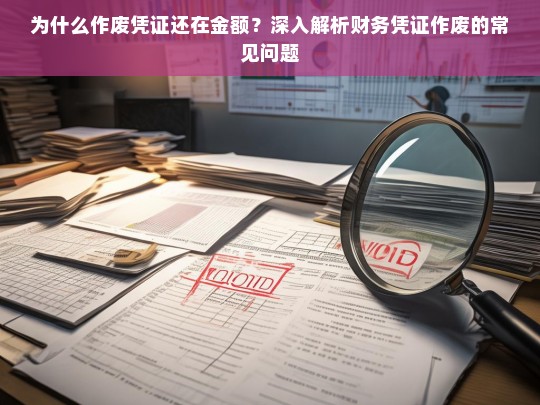 财务凭证作废后金额仍显示的原因及解决方案